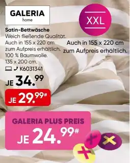Galeria GALERIA home Satin-Bettwäsche Angebot
