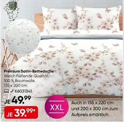 Galeria GALERIA home Premium Satin-Bettwäsche Angebot