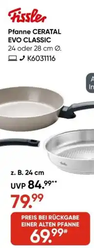 Galeria Fissler Pfanne CERATAL EVO CLASSIC Angebot