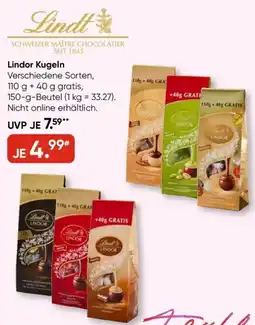 Galeria Lindt Lindor Kugeln Angebot
