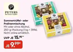 Galeria PETERS Sommertrüffel- oder Pralinenmischung Angebot