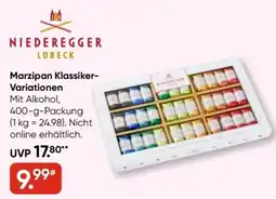 Galeria NIEDEREGGER LUBECK Marzipan Klassiker- Variationen Angebot