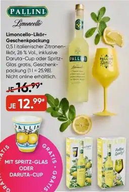 Galeria PALLINI Limoncello Limoncello-Likör- Geschenkpackung Angebot