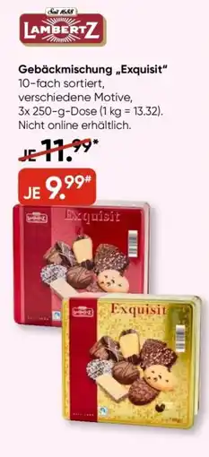 Galeria LAMBERTZ Gebäckmischung „Exquisit" Angebot