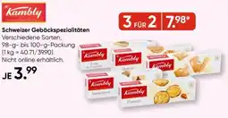 Galeria Kambly Schweizer Gebäckspezialitäten Angebot