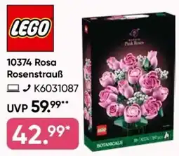 Galeria LEGO 10374 Rosa Rosenstrauß Angebot
