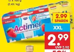Netto Marken-Discount Danone Actimel Drink XXXL Angebot
