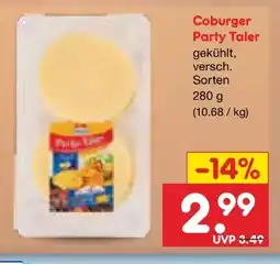 Netto Marken-Discount Coburger Party-Taler Angebot