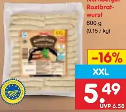 Netto Marken-Discount Nürnberger Rostbratwürste Angebot