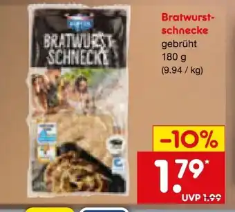 Netto Marken-Discount Kupfer Bratwurstschnecke Angebot