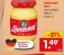 Netto Marken-Discount Löwensenf Senf Angebot