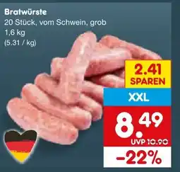 Netto Marken-Discount Bratwürste XXL Angebot