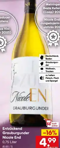Netto Marken-Discount Grauburgunder Nicole End Angebot