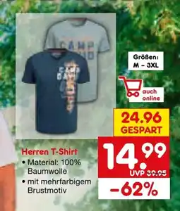 Netto Marken-Discount Camp David Herren T-Shirt Angebot
