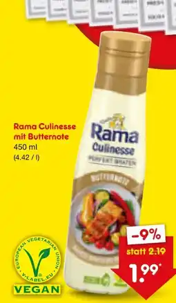 Netto Marken-Discount Rama Culinesse Vegan Angebot