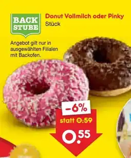 Netto Marken-Discount Netto Backstube Donut Vollmilch Angebot
