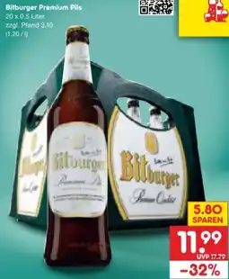 Netto Marken-Discount Bitburger Premium Pils Angebot