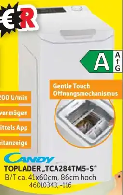 SCONTO Candy TOPLADER TCA284TM5-S Angebot