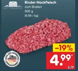 Netto Marken-Discount Gut Ponholz Rinder-Hackfleisch Angebot