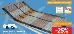 SCONTO BeCo Matratzen Schichtholzrahmen Angebot