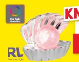 SCONTO LED-Tischleuchte Muschel Angebot
