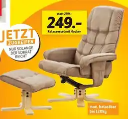 SCONTO Relaxsessel mit Hocker Angebot