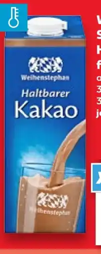 Kaufland Weihenstephan Haltbarer Kakao Angebot