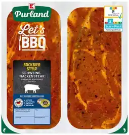 Kaufland K-Purland Schweinenackensteak Angebot