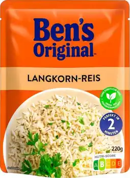 Kaufland Ben's Original Express Reis Angebot