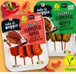 Kaufland K-Take It Veggie Vegane Flammspieße Paprika Angebot