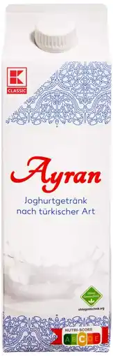 Kaufland K-Classic Ayran Joghurtgetränk Angebot
