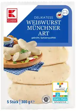 Kaufland K-Classic Weißwurst Münchner Art Angebot
