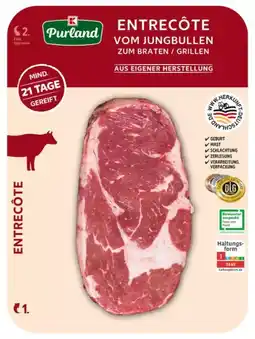 Kaufland K-Purland Jungbullen-Entrecôte Angebot