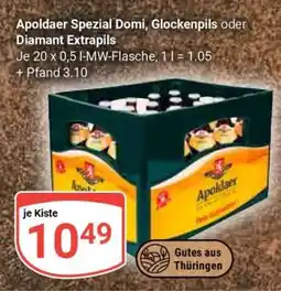 Globus Apoldaer Spezial Domi, Glockenpils oder Diamant Extrapils Angebot