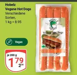 Globus Hobelz Vegane Hot Dogs Angebot