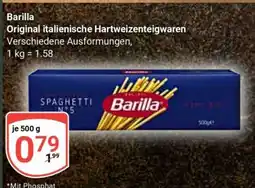 Globus BARILLA Angebot