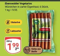 Globus EBERSWALDER Vegetarios Angebot