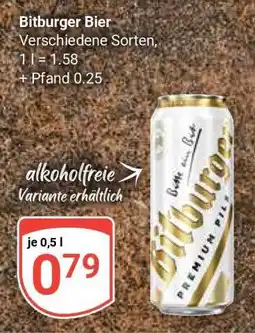 Globus Bitburger Bier Angebot
