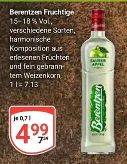 Globus Berentzen Fruchtige Angebot