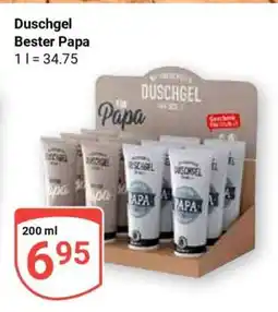 Globus Duschgel Bester Papa Angebot