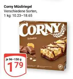 Globus CORNY Müsliriegel Angebot