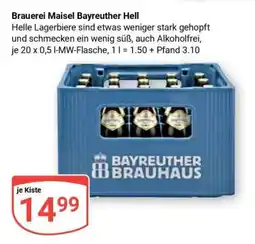 Globus Brauerei Maisel Bayreuther Hell Angebot
