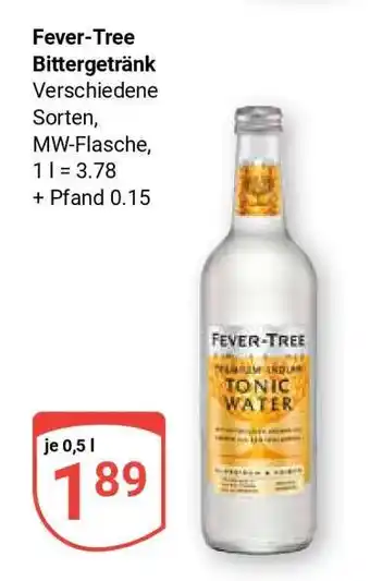 Globus Fever-Tree Bittergetränk Angebot