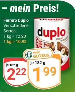 Globus FERRERO Duplo Angebot