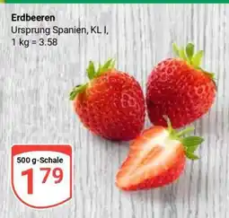 Globus Erdbeeren Angebot