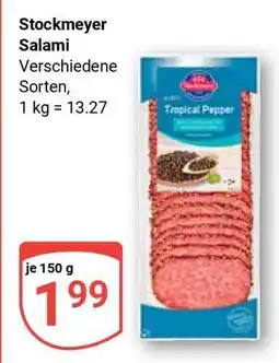 Globus Stockmeyer Salami Angebot