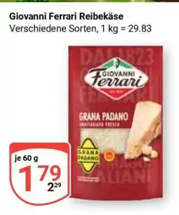 Globus Giovanni Ferrari Reibekäse Angebot