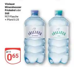 Globus Vöslauer Mineralwasser Prickelnd oder Still Angebot
