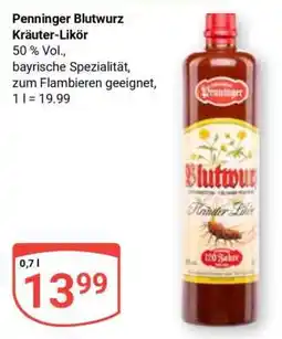 Globus Penninger Blutwurz Kräuter-Likör Angebot