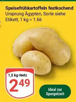 Globus Speisefrühkartoffeln festkochend Angebot